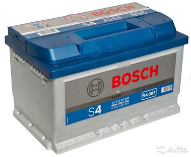 72Ач Аккумулятор Bosch Silver S4 007