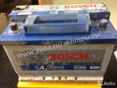 74Ач Аккумулятор Б/у Bosch S4 009