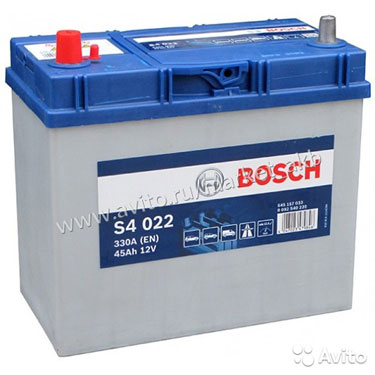 Аккумулятор автомобильный Bosch S4 022 45 а/ч