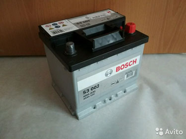 Аккумулятор Bosch Silver 45 ah