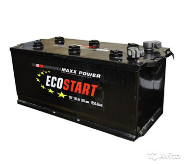 Аккумулятор EcoStart 190 ач