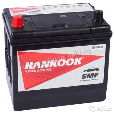 Аккумулятор Hankook 65L (75D23R) прям. пол. 65 А/ч