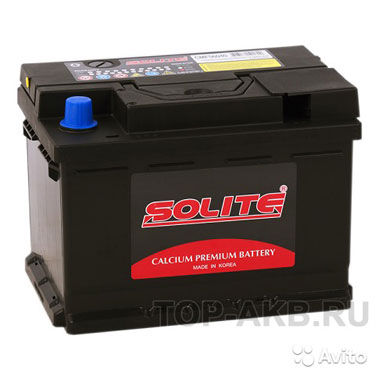 Аккумулятор solite 56040 (60R 590А 242x175x175) 60