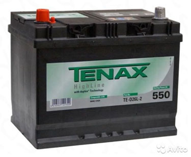 Аккумулятор Tenax High 68 А/ч 550 А прям. пол