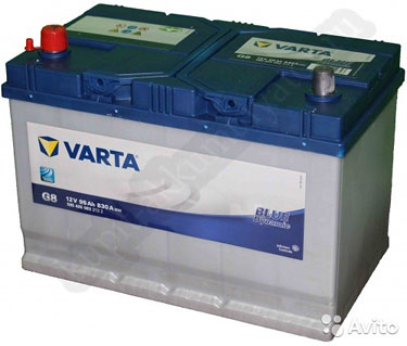 Автомобильный аккумулятор varta Blue Dynamic G8 95