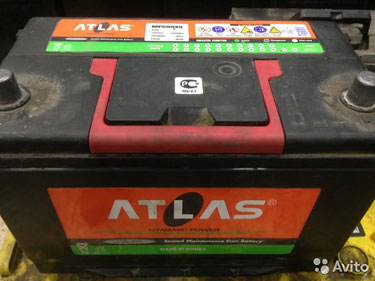 Б/У Аккумулятор 95Ач 750А Atlas Asia