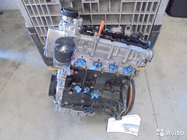 Блок двигателя 1.4 TSI BMY BLG caxa CAX (VW skoda)