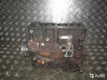 Двигатель ABL AAZ блок цилиндров в сборе капремонт
