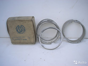 Поршневые кольца комплект для М-412 времен СССР