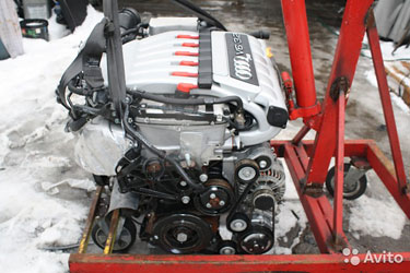 Двигатель 3.2B BUB на Audi без навесного