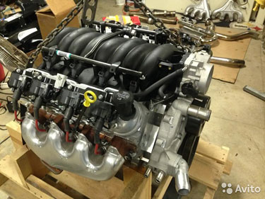 Двигатель 5.7B LS6 на Chevrolet