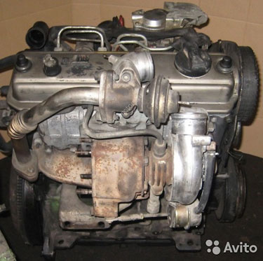 Двигатель Ауди 80, А4, А6 1.9 TD (AAZ)