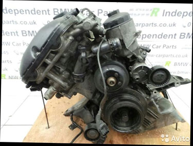 Двигатель б/у 286S2 M52 2.8 на BMW