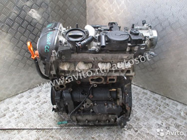 Двигатель CCT 2 t VW B6, CC, 06J100032