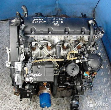 Двигатель для peugeot 2,1 TD P8C