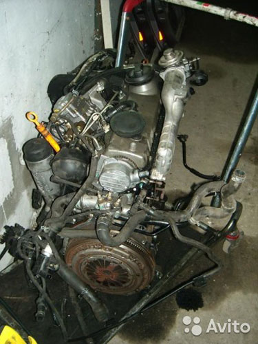 Двигатель VW Bora (1J) 1.9TDI ASV (1210ASV)