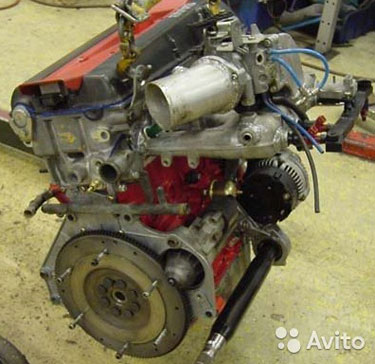 Контрактный двигатель Сааб 9000 2.3T B234L бу