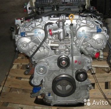 Контрактный мотор nissan 350Z 3.5 VQ35HR бу
