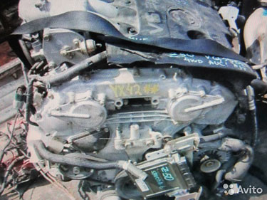 Мотор 3,5L VQ35de infiniti fX35