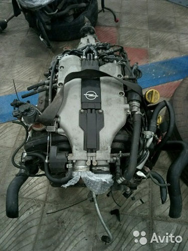 Opel x25xe 2.5 170лс двигатель в сборе