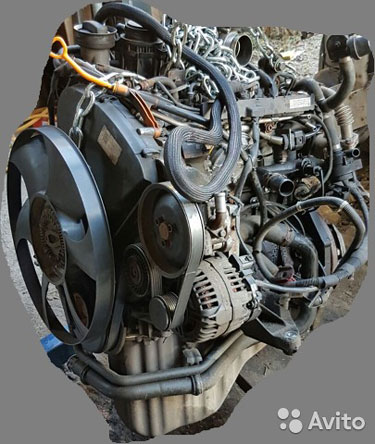 Тестированный двигатель с мкпп 2.5TDI VW Crafter