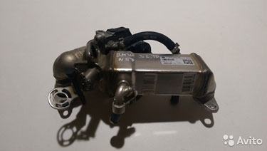 Клапан EGR с охладителем BMW N57D30A 11717805447