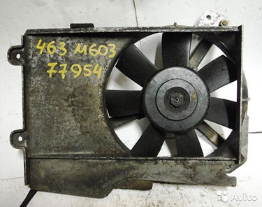 Вентилятор радиатора Mercedes W463 G