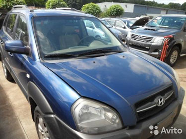 Капот в сборе Hyundai Tucson 2006г оригинал