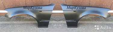 Крыло левое и правое для Bmw E46 седан (01-04)