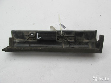 Дефлектор радиатора боковой киа рио 2011