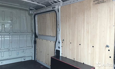 Защитная обшивка фургона на Ситроен Джампер L2H2