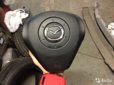 Подушка (airbag) в руль на Mazda RX-8