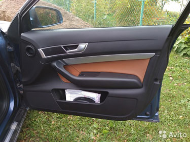 MMI + центр консоль и вставки в двери Audi A6 C6