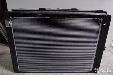 Кассета радиатора на бмв F10 F01 в сборе bmw f07