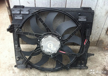 Вентилятор охлаждения для бмв ф80 ф82 17112284887